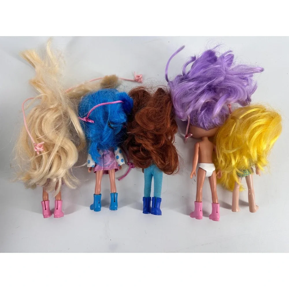 Strawberry‎ Shortcake Friends Doll Lot of 5 Playmates 2000s 6 inch Figures